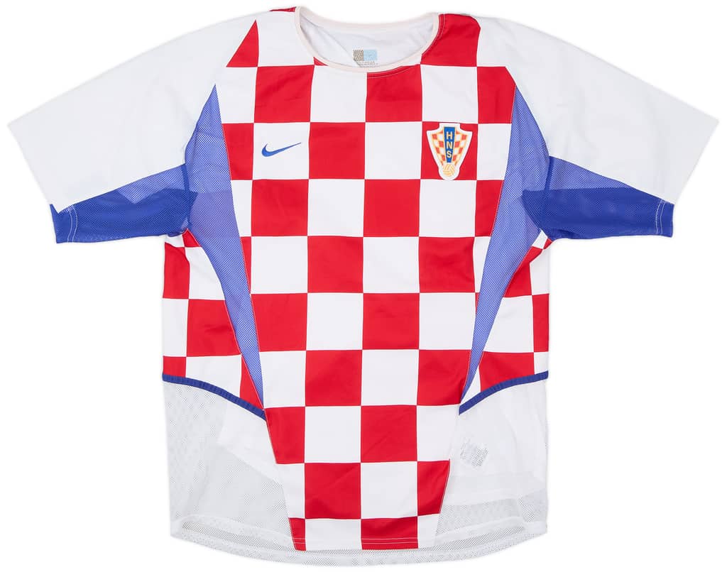 2002-04 Croatia Player Issue Home Shirt - 6/10 - (L)