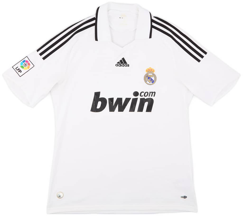 2008-09 Real Madrid Home Shirt - 5/10 - (L)