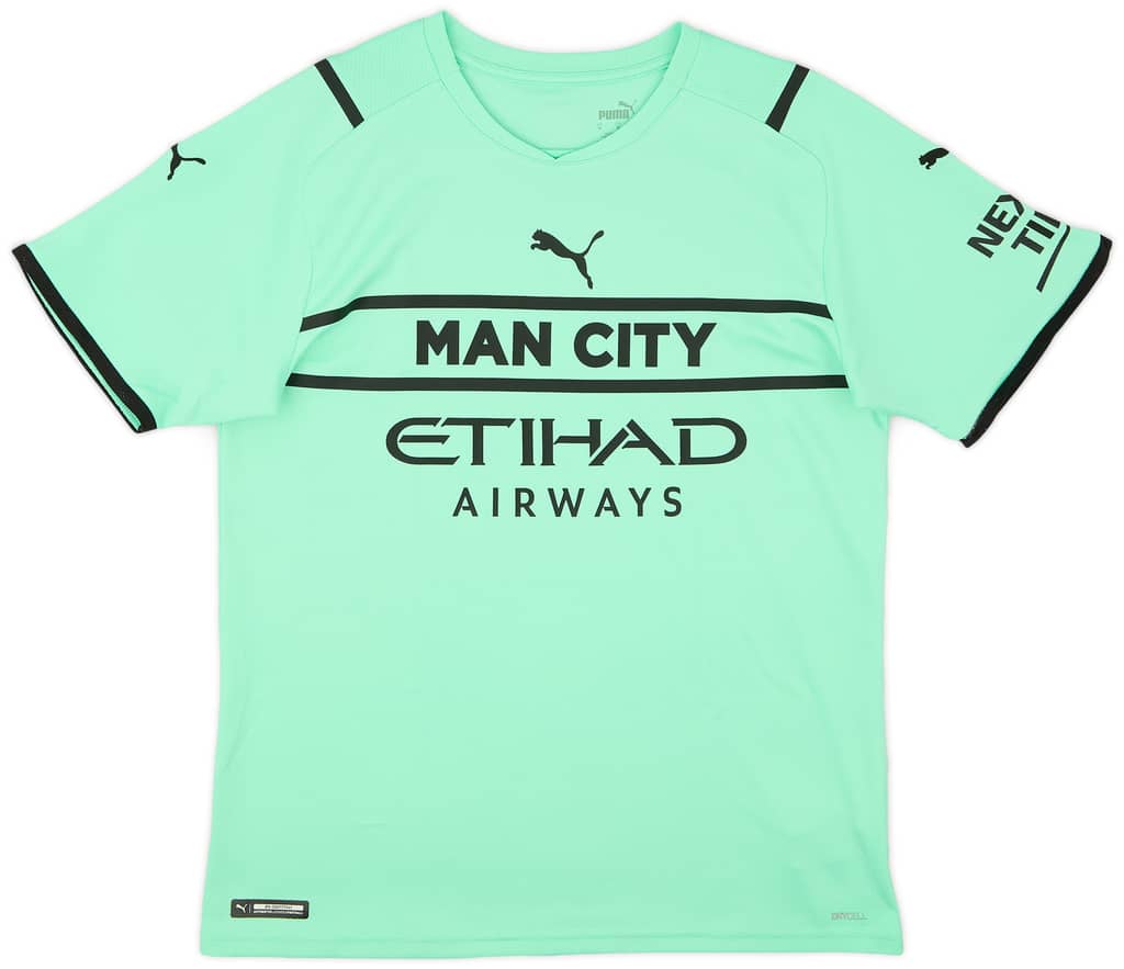 2021-22 Manchester City GK Shirt - 9/10 - (M)