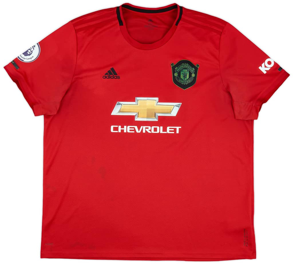 2019-20 Manchester United Home Shirt B.Fernandes #18 - 5/10 - (XXL)