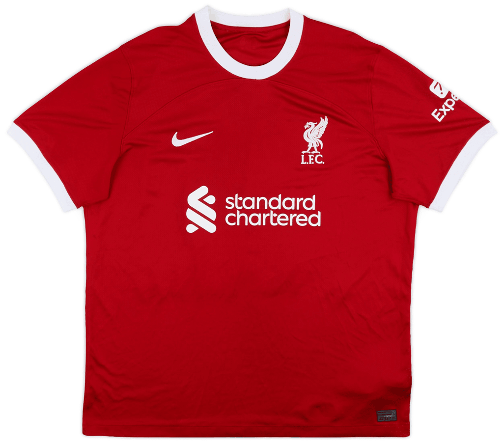 2023-24 Liverpool Home Shirt M.Salah #11 - 6/10 - (S)