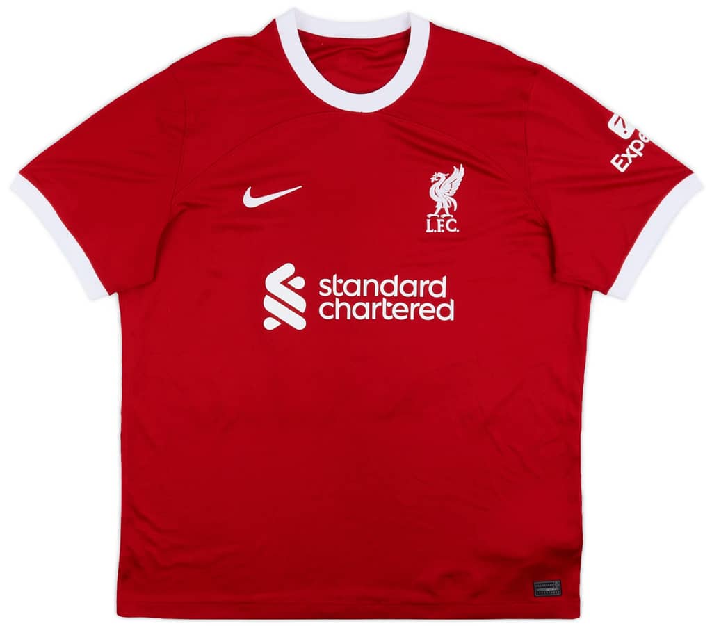 2023-24 Liverpool Home Shirt M.Salah #11 - 8/10 - (S)