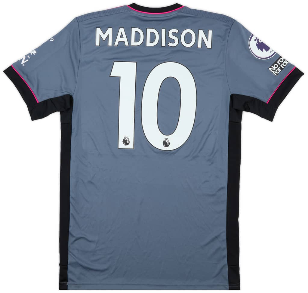 2021-22 Leicester Match Issue Third Shirt Maddison #10