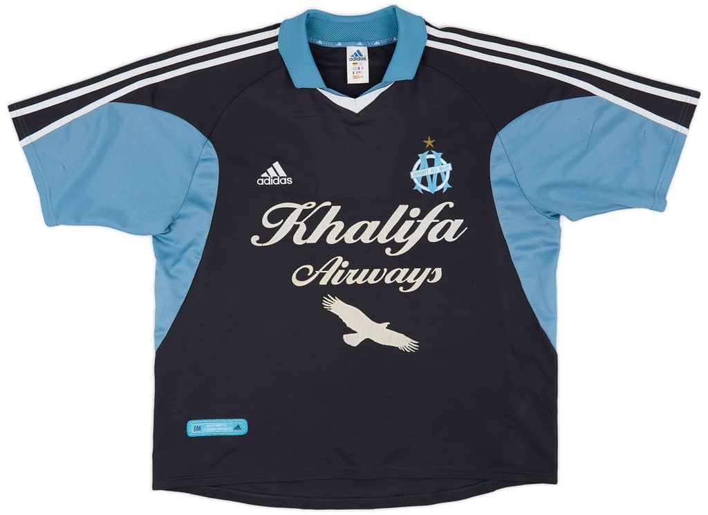 2001-02 Olympique Marseille Away Shirt - 7/10 - (XL)
