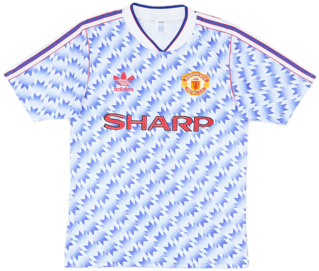 1990-92 Manchester United Away Shirt - 9/10 - (S)