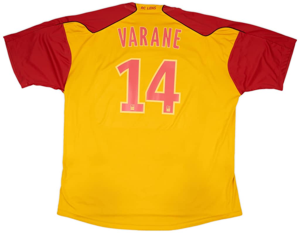 2010-11 Lens Home Shirt Varane #14 - 7/10 - (4XL)