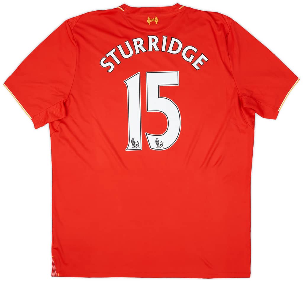 2015-16 Liverpool Home Shirt Sturridge #15 - 6/10 - (XL)