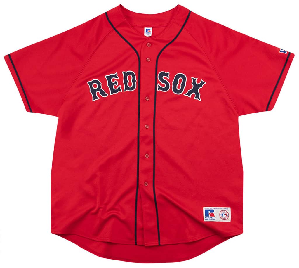 2003-04 Boston Red Sox Russell Athletic Jersey (Alternate) XXL