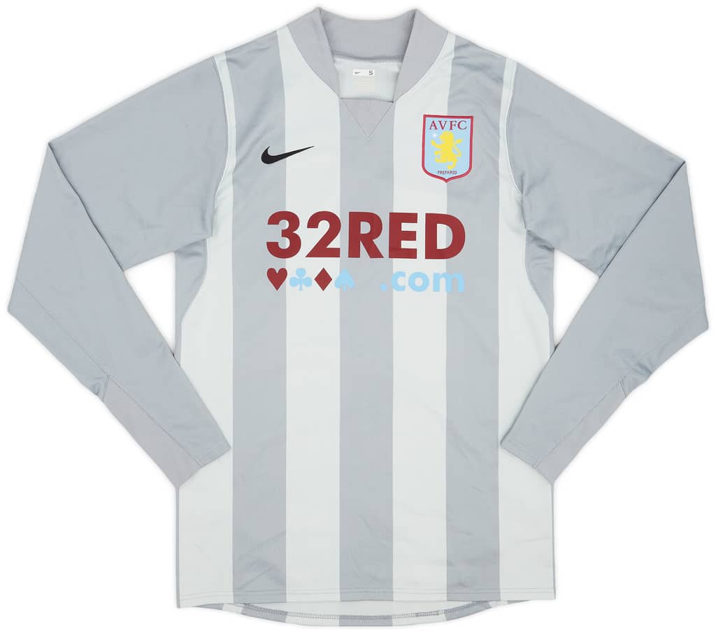 2007-08 Aston Villa Player Issue GK Shirt - 8/10 - (S)