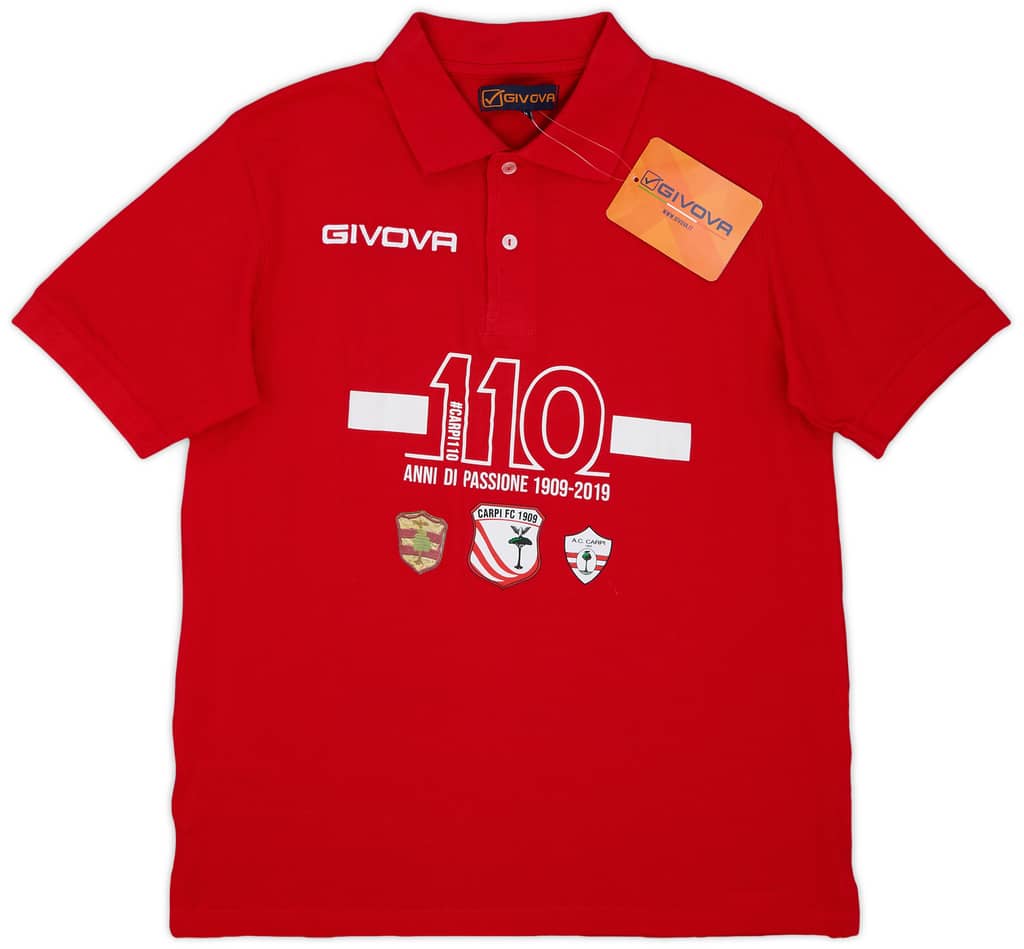 2019-20 Carpi Givova Anniversary Polo Shirt (M)