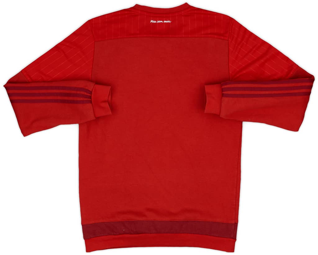 2015-16 Bayern Munich adidas Sweat Top - 8/10 - (S)