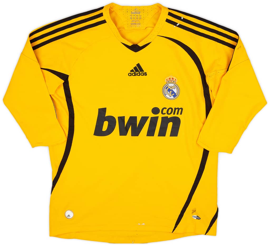 2008-09 Real Madrid GK Shirt - 6/10 - (L.Boys)