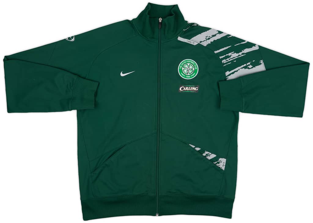 2007-08 Celtic Nike N98 Track Jacket - 8/10 - (XL)
