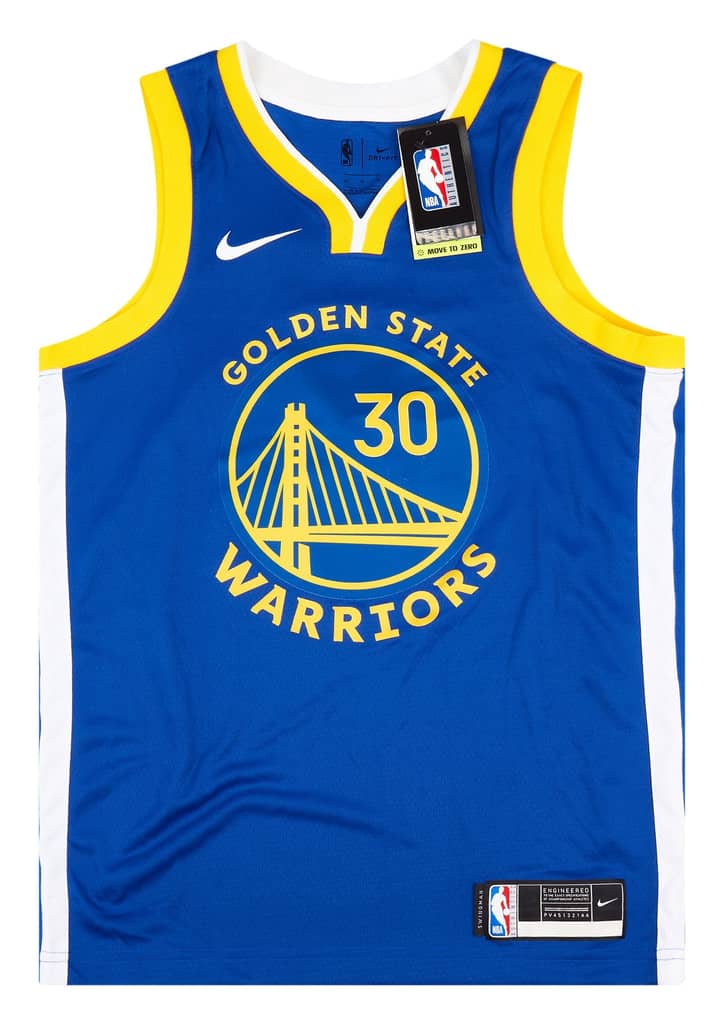 2019-23 Golden State Warriors Curry #30 Nike Swingman Jersey (Away) M - W/Tags