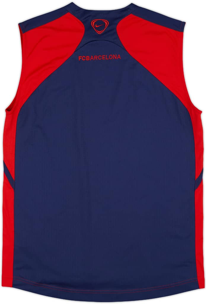 2007-08 Barcelona Nike Training Vest - 9/10 - (M)