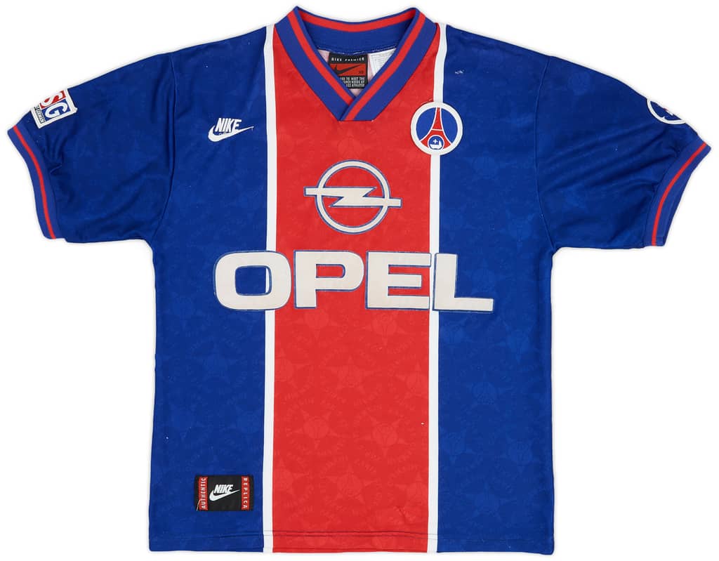 1995-96 Paris Saint-Germain Home Shirt - 6/10 - (XS)