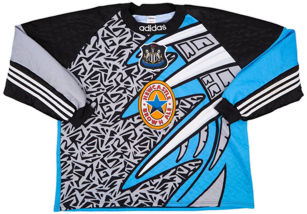 1995-96 Newcastle GK Shirt Hislop #15 - 8/10 - (XXL)