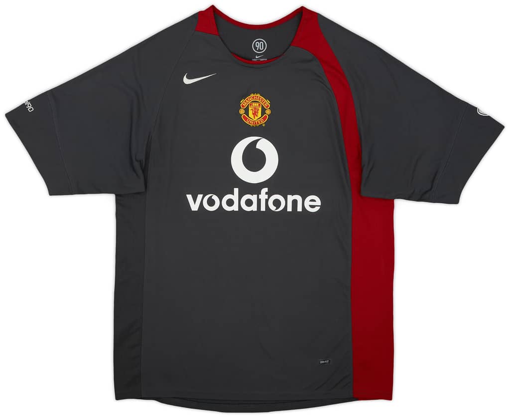 2004-05 Manchester United Nike Training Shirt - 8/10 - (M)