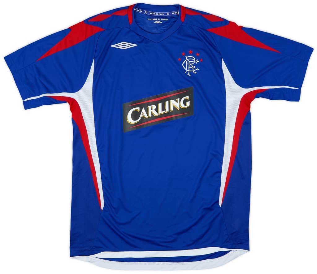2006-07 Rangers Umbro Training Shirt - 7/10 - (L)