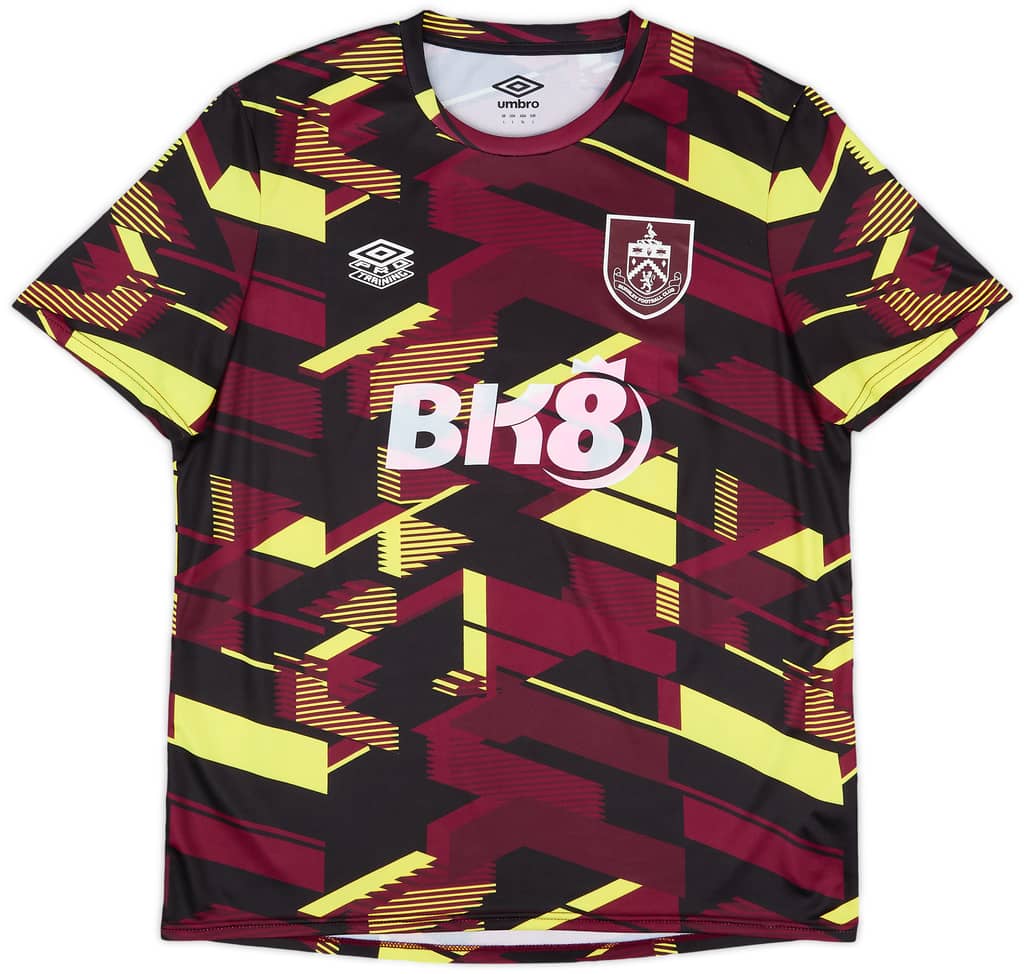 2023-24 Burnley Player Issue Pre-Match Shirt - 9/10
