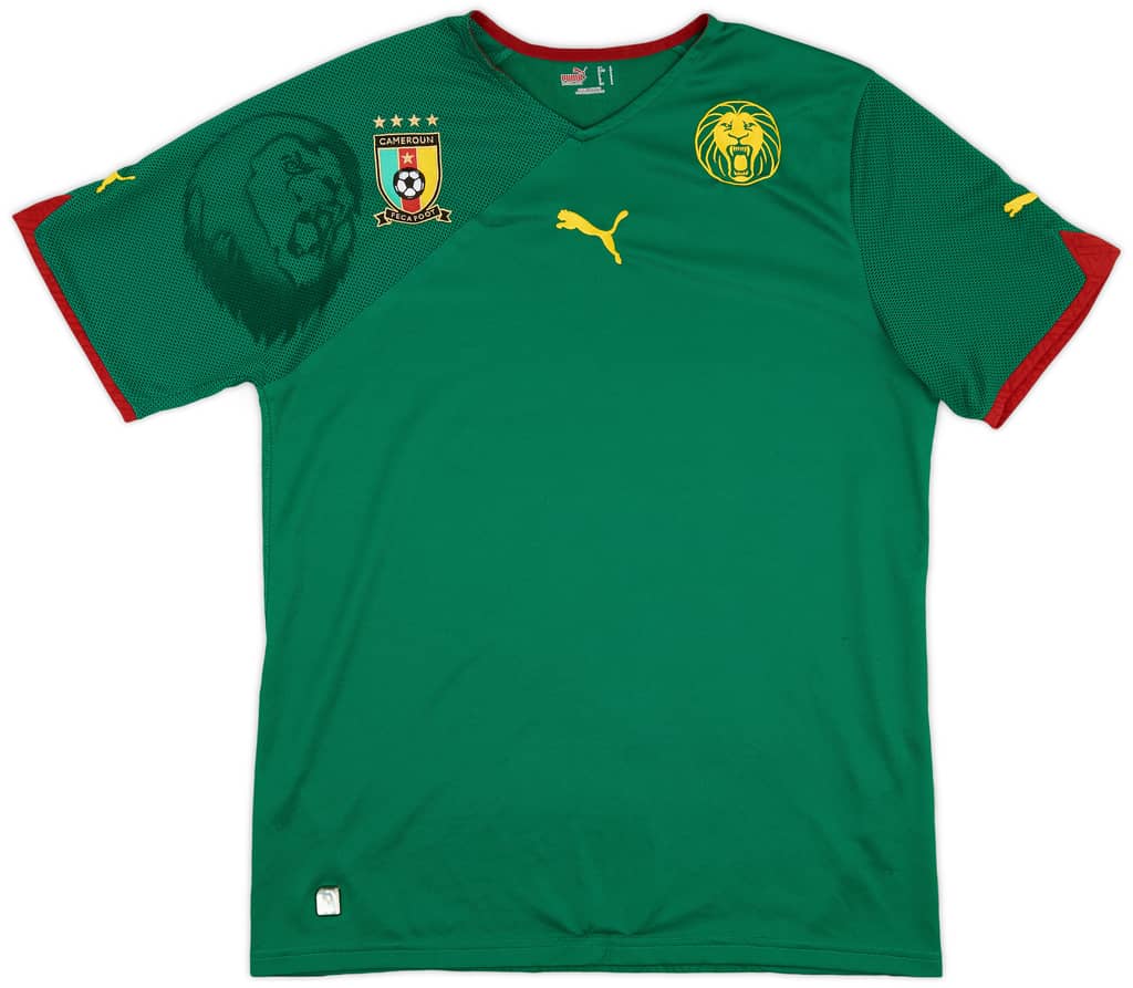 2010-11 Cameroon Home Shirt - 8/10 - (L)