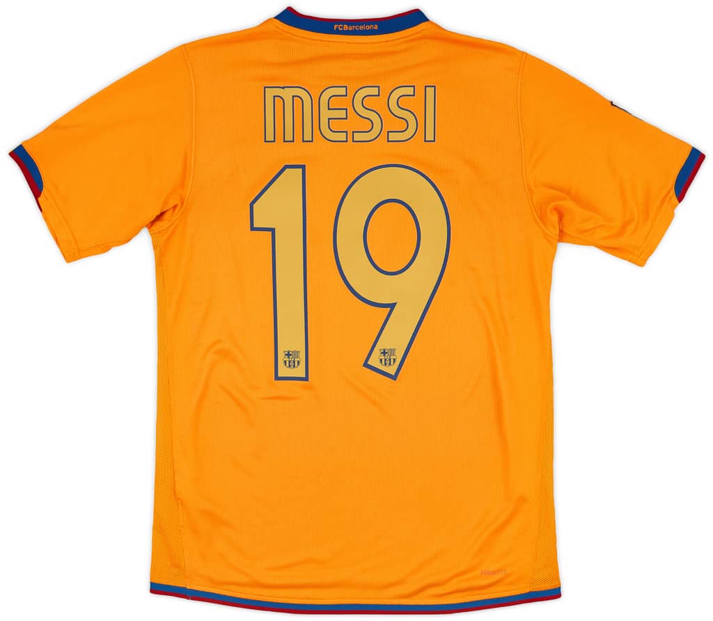 2006-08 Barcelona Away Shirt Messi #19 - 7/10 - (S)