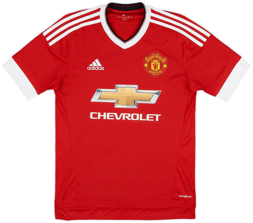 2015-16 Manchester United Home Shirt Rooney #10 - 9/10 - (XS)