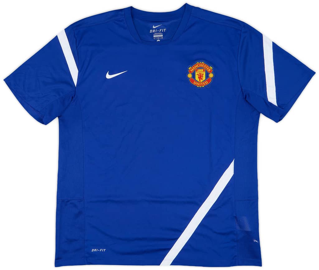 2011-12 Manchester United Nike Training Shirt - 8/10 - (XL)