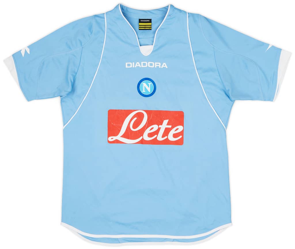 2007-08 Napoli Home Shirt - 6/10 - (M)