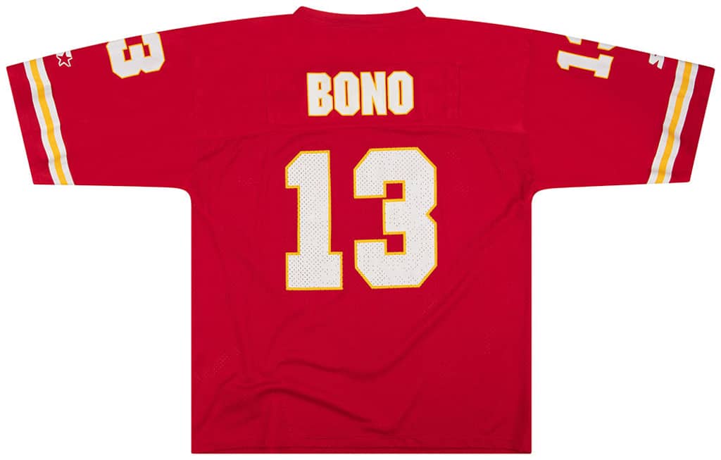 1994-96 Kansas City Chiefs Bono #13 Starter Jersey (Home) XL