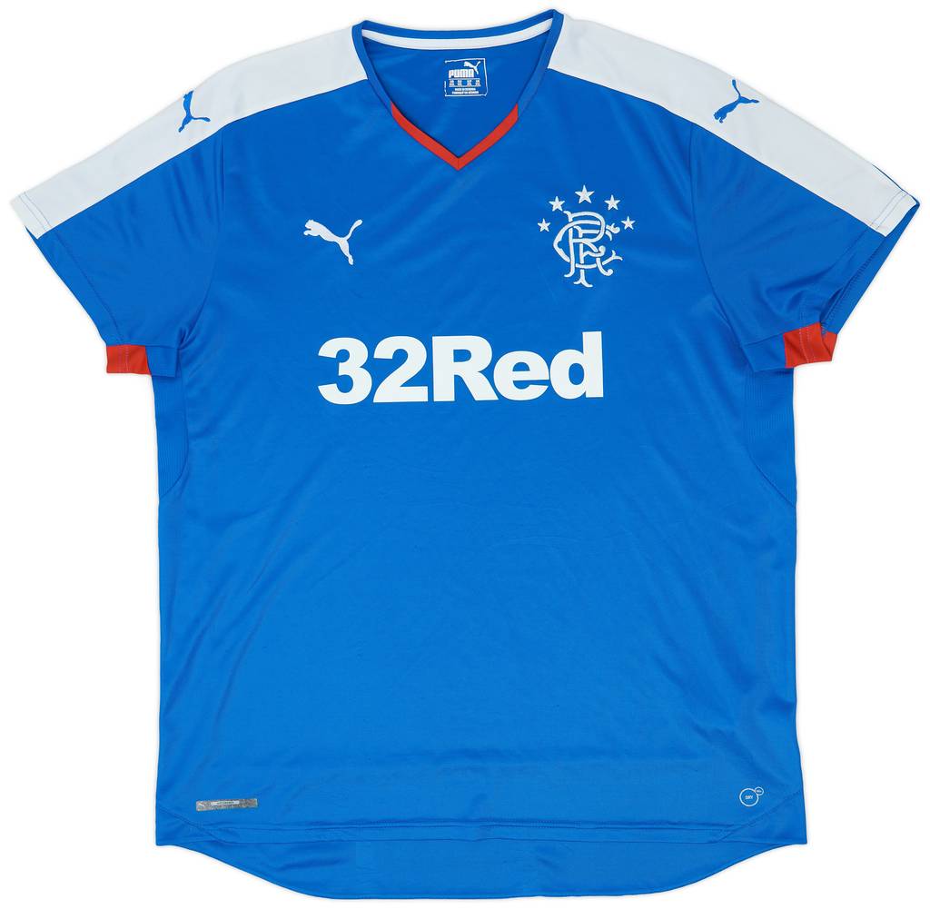 2015-16 Rangers Home Shirt - 8/10 - (XXL)