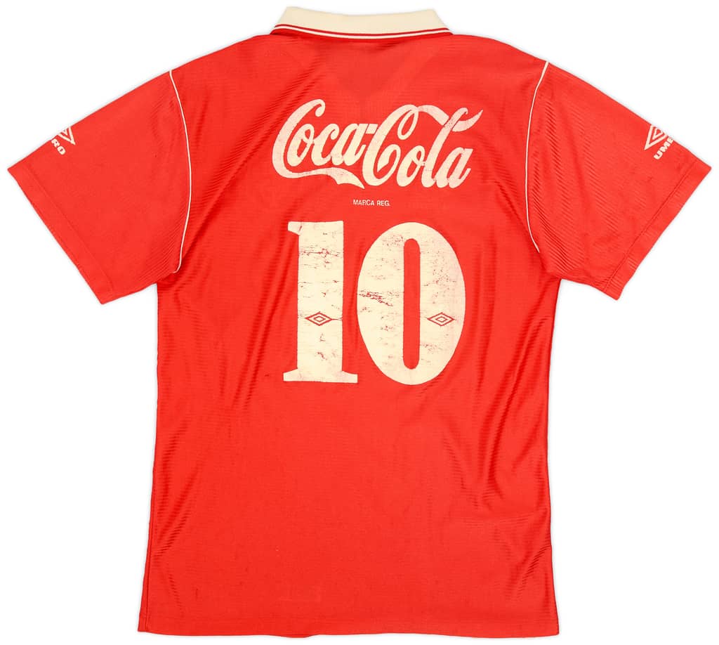 1993 Internacional Home Shirt #10 - 6/10 - (L)