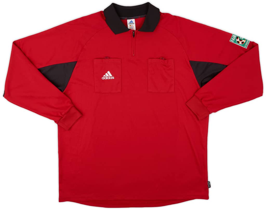 1990s Germany adidas Referee L/S Shirt - 9/10 - (XXL)