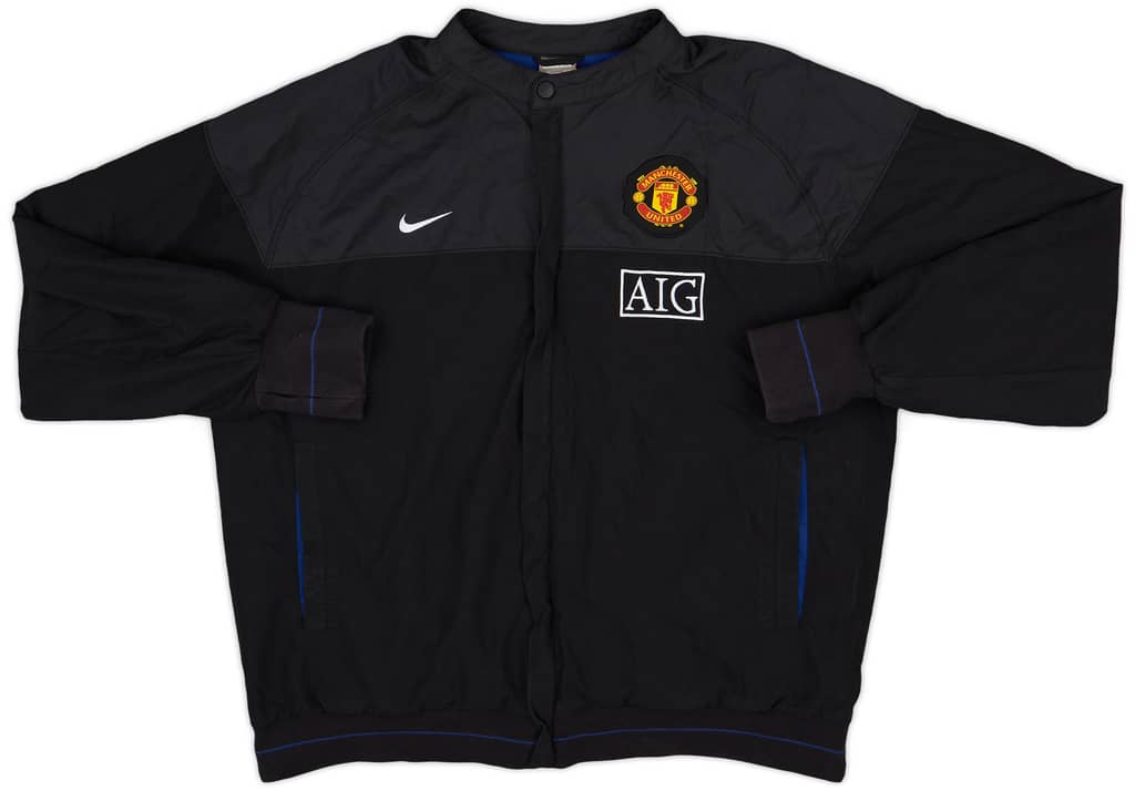 2008-09 Manchester United Nike Track Jacket - 8/10 - (XL)