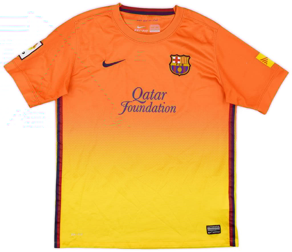 2012-13 Barcelona Away Shirt - 6/10 - (XL.Boys)
