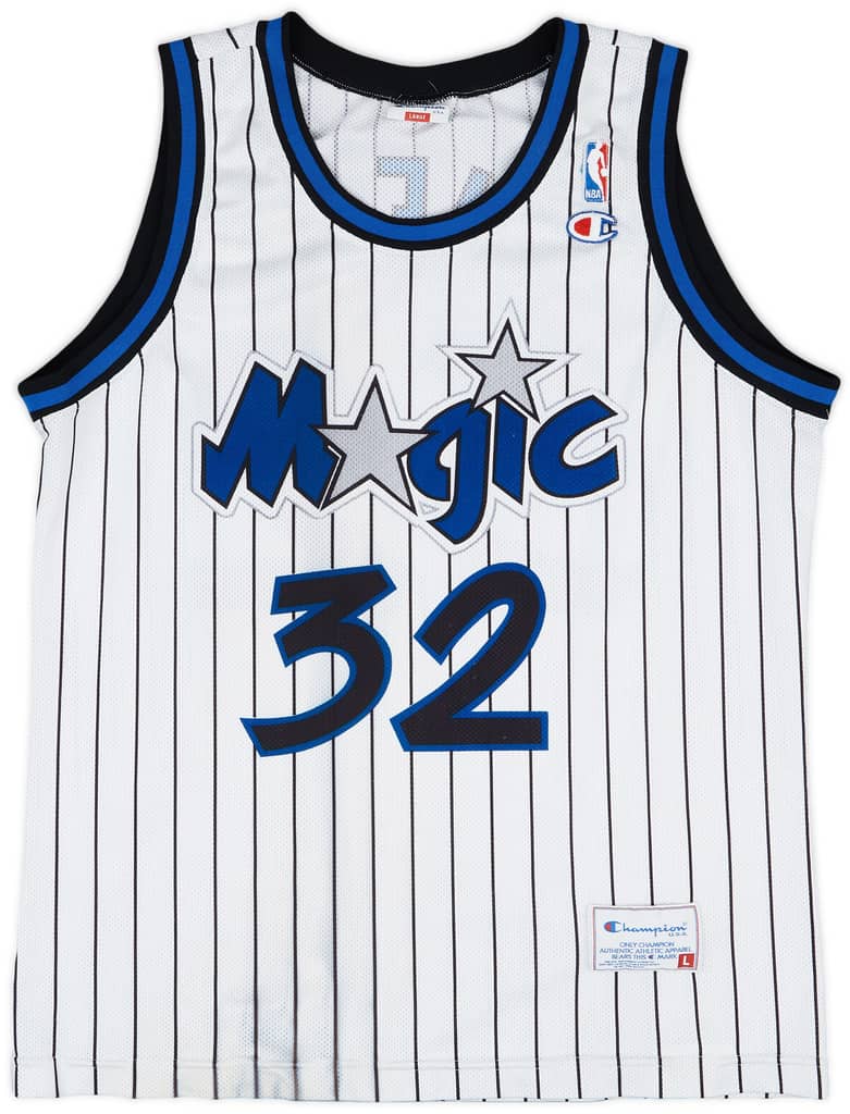 1992-96 Orlando Magic O'Neal #32 Champion Home Jersey - 7/10 - (L)