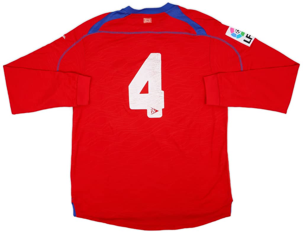 2008-09 Getafe Away L/S Shirt #4 - 5/10 - (XL)