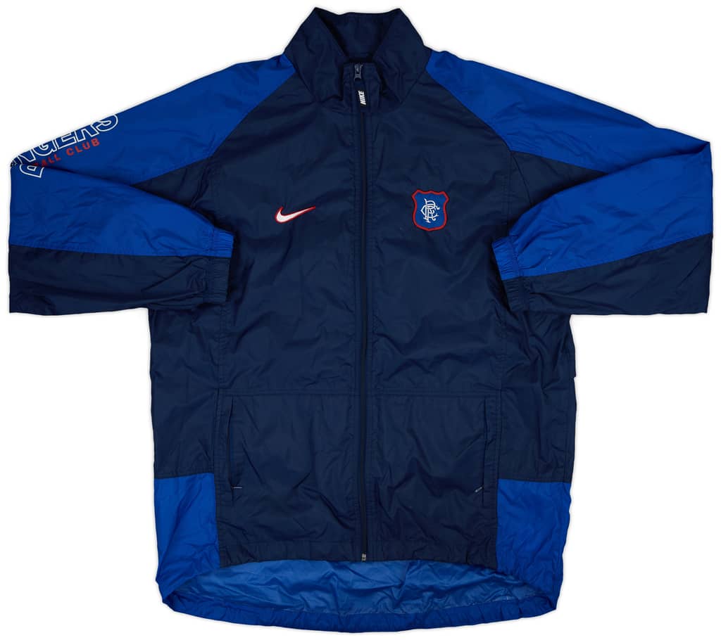 1997-98 Rangers Nike Rain Jacket - 7/10 - (XL)