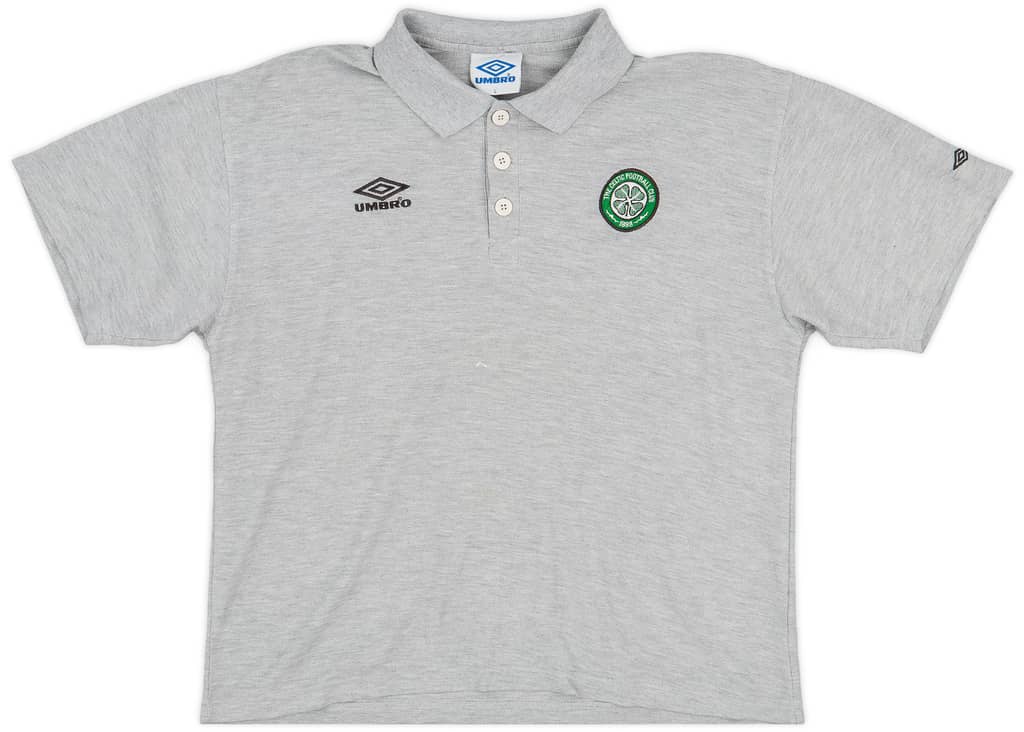 2002-03 Celtic Umbro Polo Shirt - 8/10 - (L)