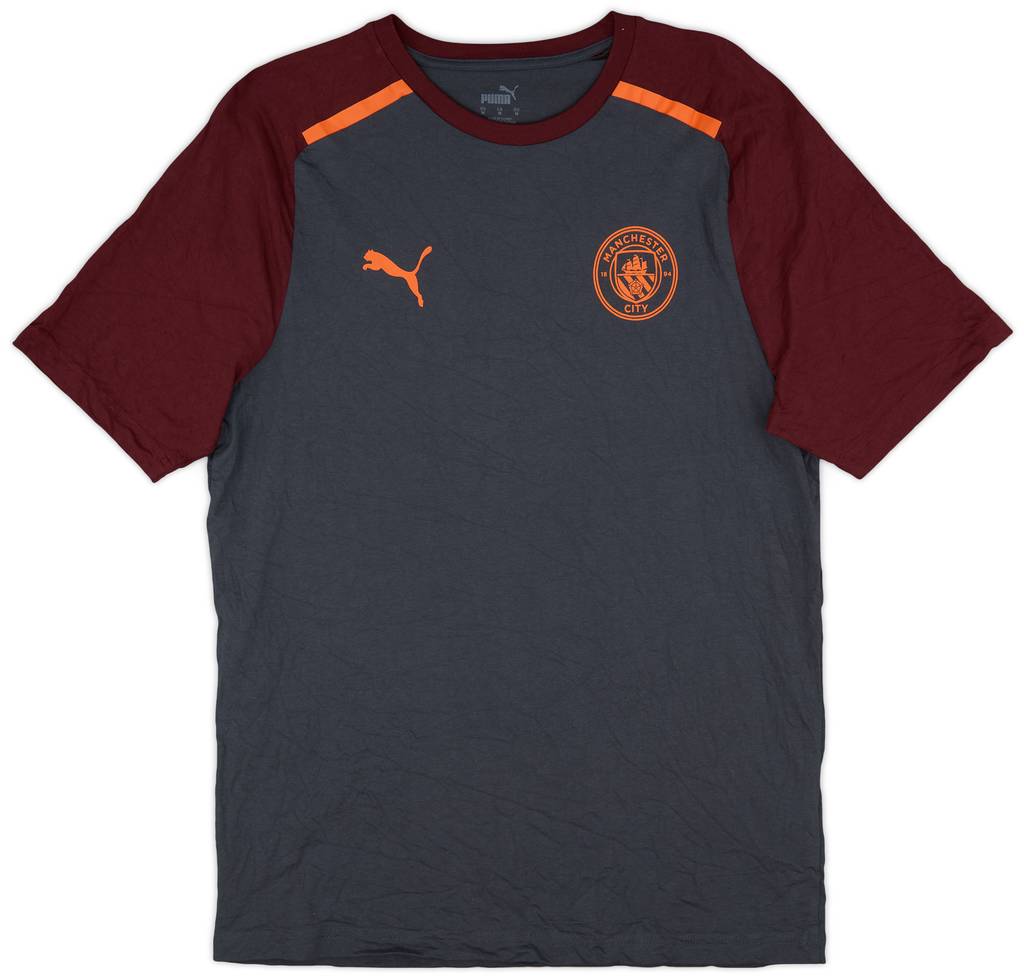 2023-24 Manchester City Puma Leisure Tee - 9/10 - (M)