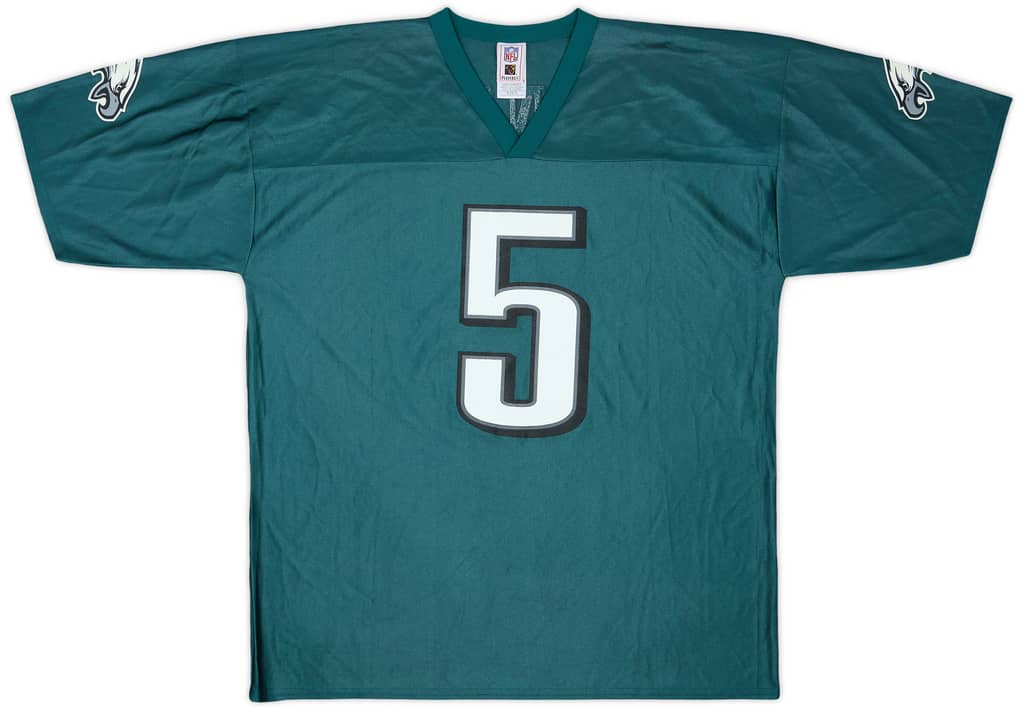 2005-06 Philadelphia Eagles McNabb #5 NFL Replica Home Jersey - 6/10 - (XL)