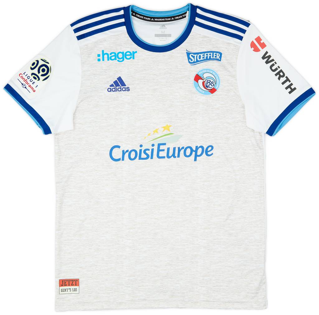 2019-20 Strasbourg Away Shirt Zemzemi #7 - 7/10 - (M)