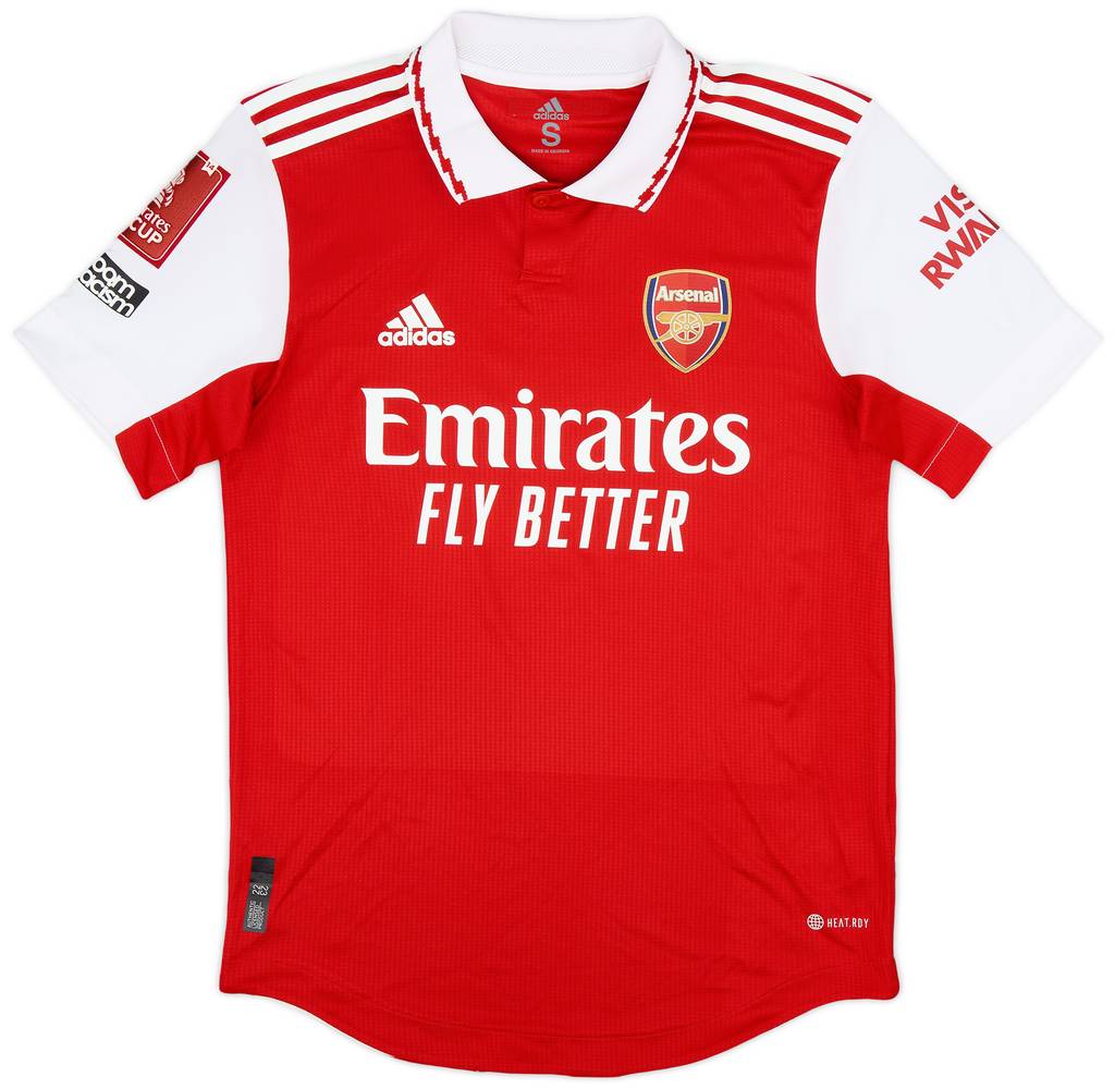 2022-23 Arsenal Match Issue FA Cup Home Shirt Fabio Vieira #21
