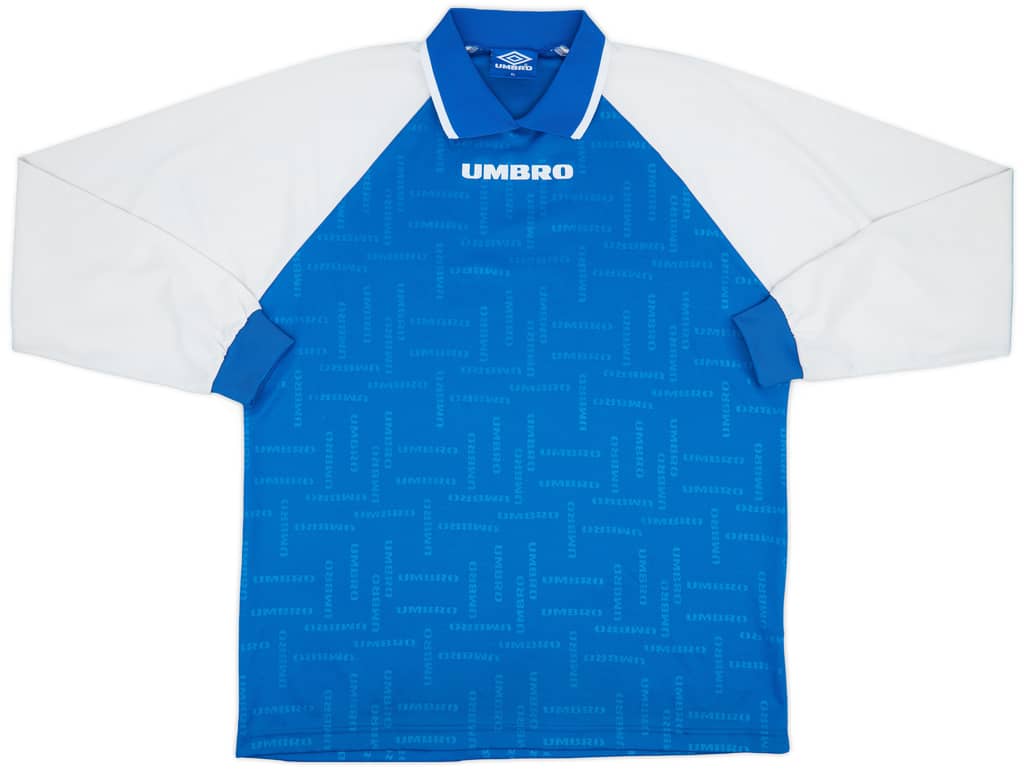 1990s Umbro Template L/S Shirt - 8/10 - (XL)