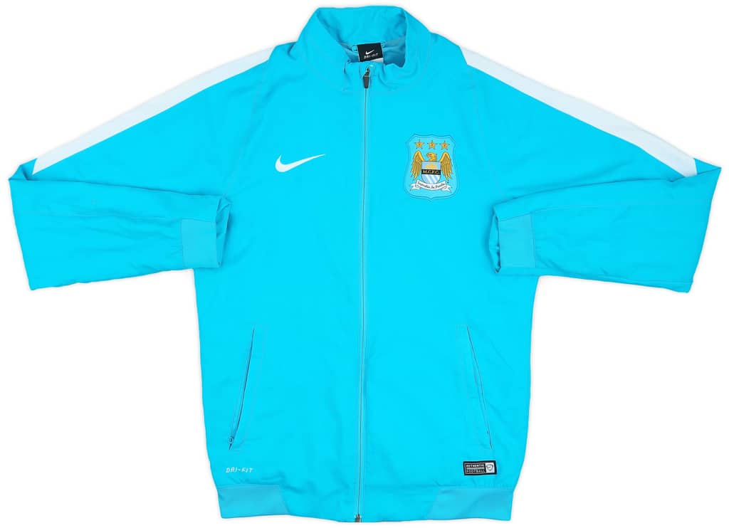 2015-16 Manchester City Nike Track Jacket - 7/10 - (S)