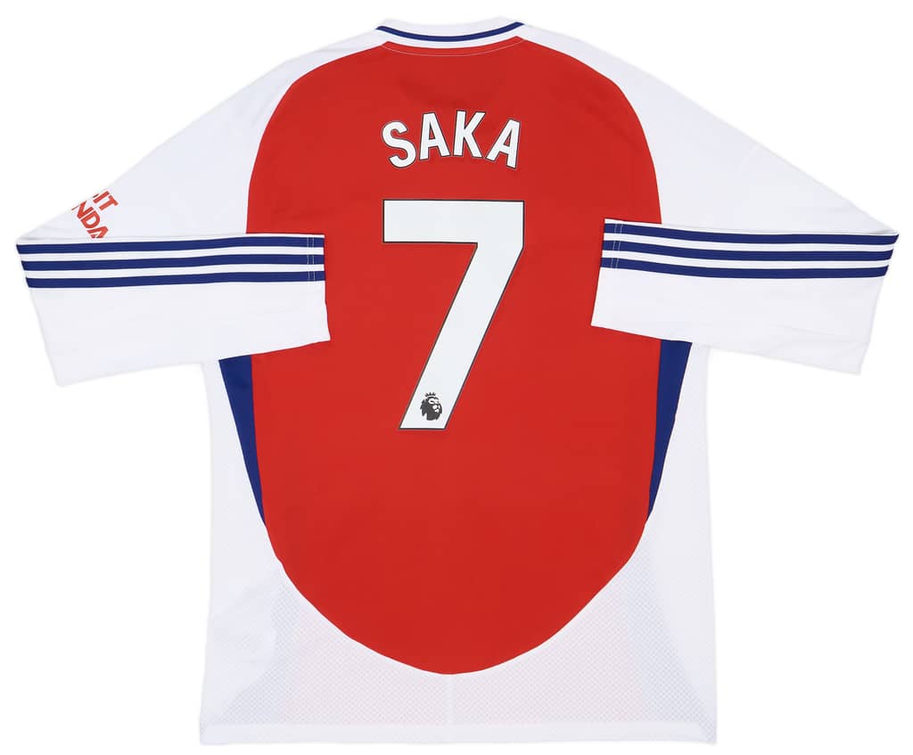 2024-25 Arsenal Home L/S Shirt Saka #7