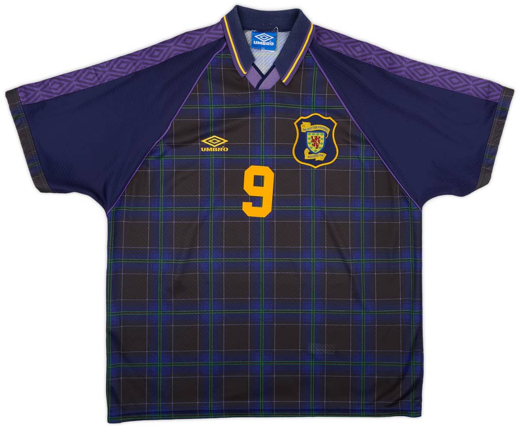 1994-96 Scotland Home Shirt McCoist #9 - 9/10 - (XXL)
