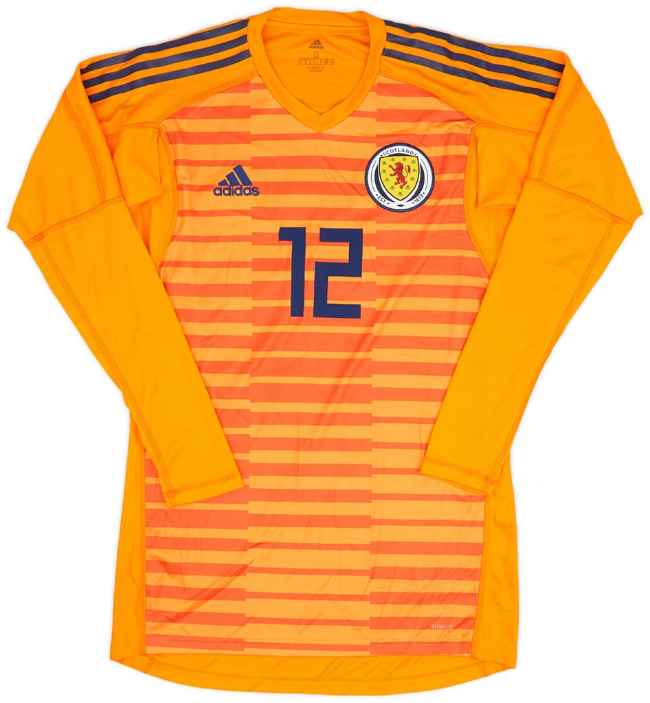 2017-18 Scotland GK Away Shirt #12 - 8/10 - (S)