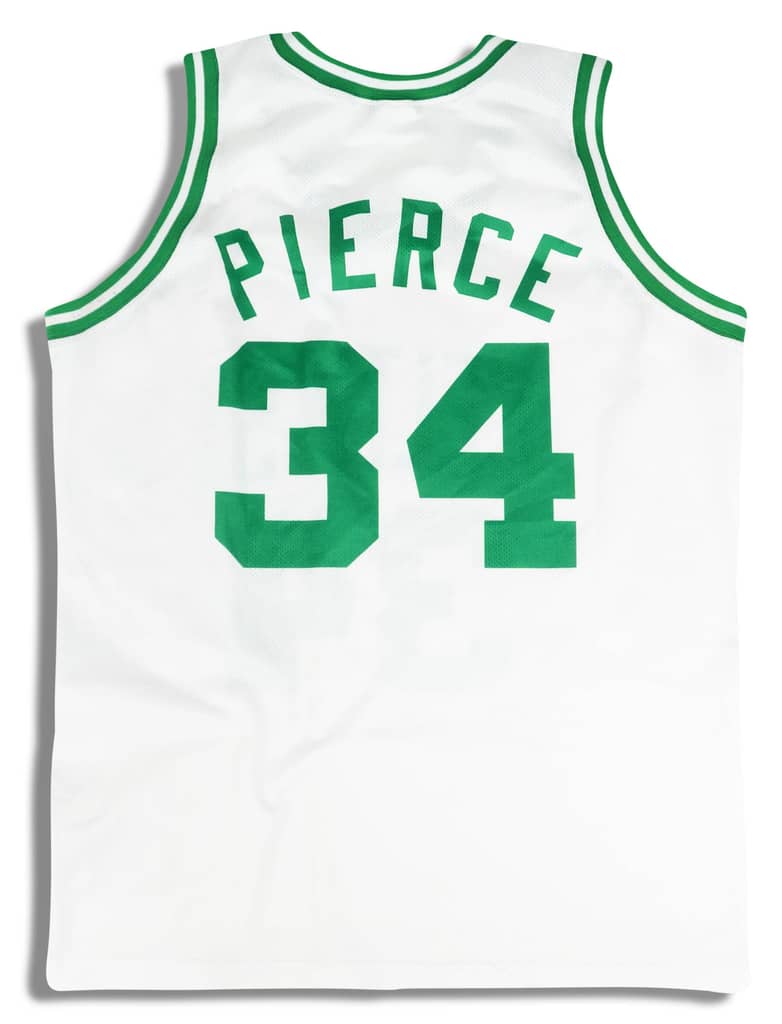 1998-10 Boston Celtics Pierce #34 Champion Jersey (Home) Y