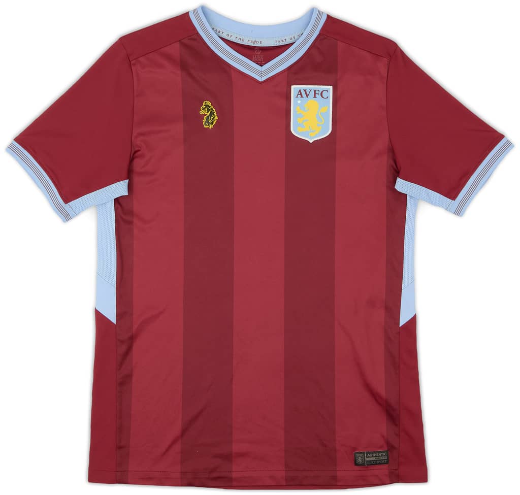 2018-19 Aston Villa Home Shirt - 7/10 - (XL.Boys)